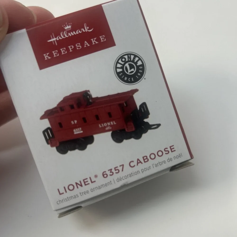NEW Hallmark Keepsake 2022 Great Northern EP-5, Missile Car 6650, Caboose 6357